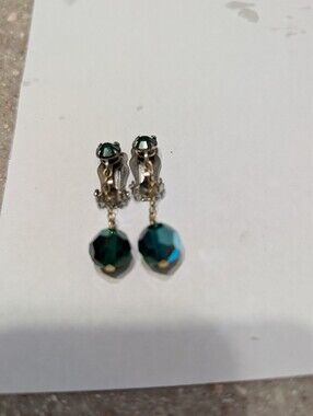 Vintage Clip On Earrings Believed To Be Lewis Segal